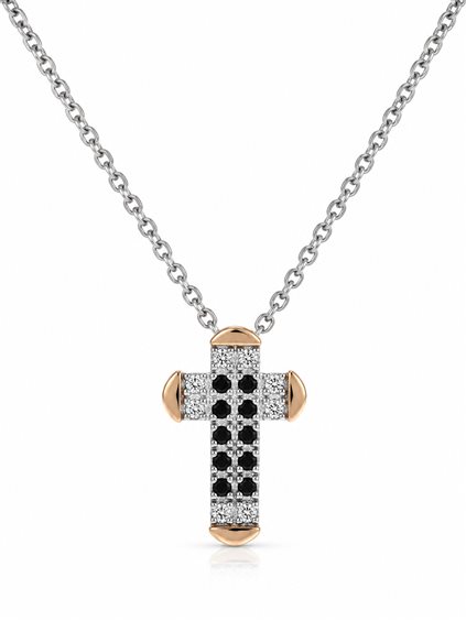 Halskette Baraka Herr in Weißgold Diamante 0.26 Ct BARAKA21595 - BARAKA21595